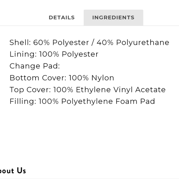 Black vegan leather diapers bag by honest - Picture 11 of 11